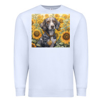 White beagle Premium Sweatshirt - Unal Design