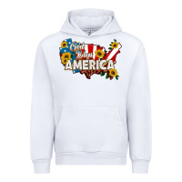 White god bless america Urban Hoodie - HRA Design Shop
