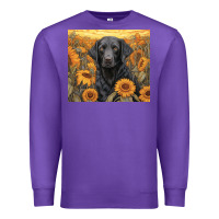 Purple black lab Premium Sweatshirt - Unal Design
