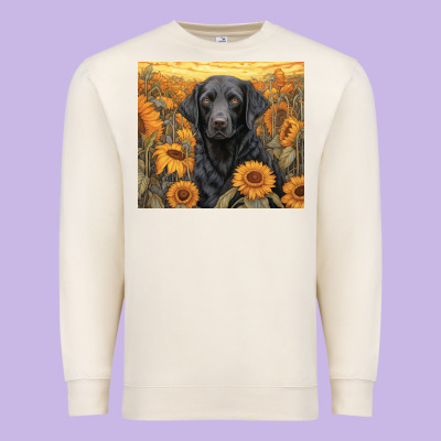 Black Lab Premium Sweatshirt Designed By Unal Design