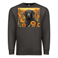 Smoke black lab Premium Sweatshirt - Unal Design
