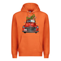 Carrot christmas trees truck Premium Hoodie - FaDigitalArtStudio