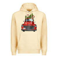 Pina Colada christmas trees truck Premium Hoodie - FaDigitalArtStudio