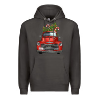 Smoke christmas trees truck Premium Hoodie - FaDigitalArtStudio