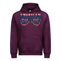 Mauve Wine american dude Urban Hoodie - HRA Design Shop
