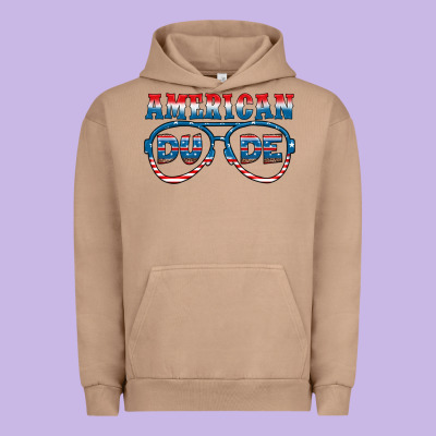 American Dude Urban Hoodie Designed By Hra Design Shop