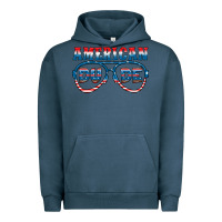 Pigment Midnight Navy american dude Urban Hoodie - HRA Design Shop