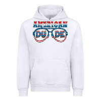 White american dude Urban Hoodie - HRA Design Shop