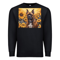 Black boxer dog Premium Sweatshirt - Unal Design