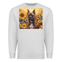 Dove Grey boxer dog Premium Sweatshirt - Unal Design