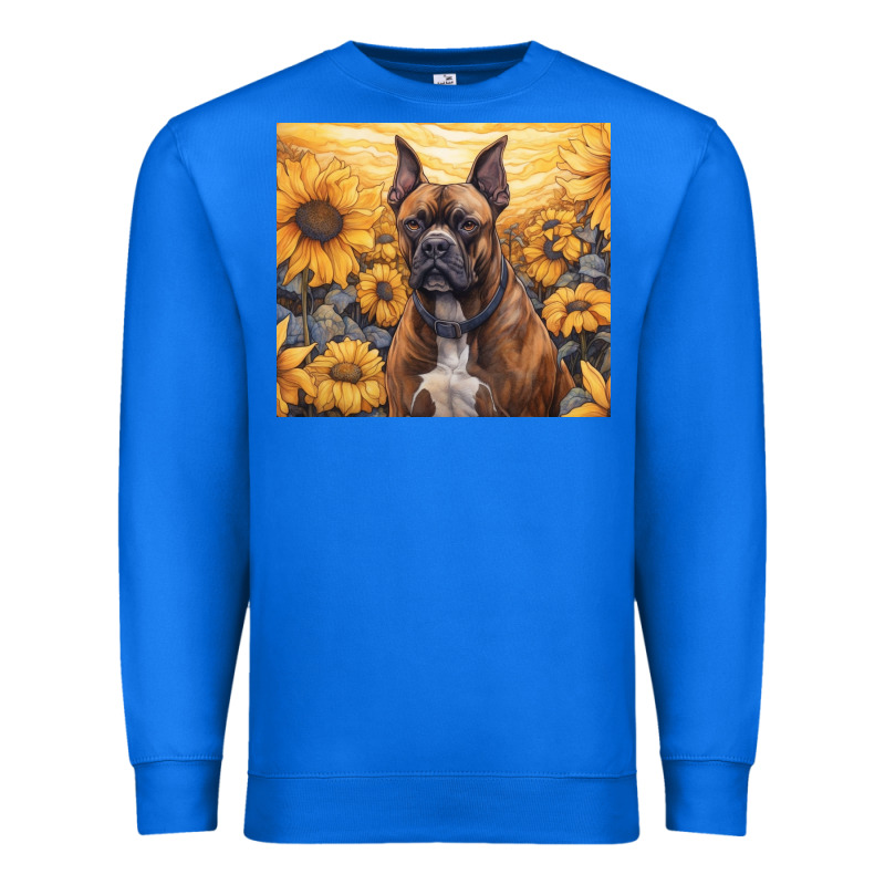 Boxer Dog Premium Sweatshirt by Unal Design | Teevron