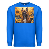 True Royal boxer dog Premium Sweatshirt - Unal Design