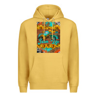 Antique Gold farm life and truck air freshener Premium Hoodie - HRA Design Shop