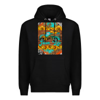 Black farm life and truck air freshener Premium Hoodie - HRA Design Shop