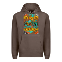 Coffee farm life and truck air freshener Premium Hoodie - HRA Design Shop