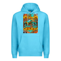 Ocean Blue farm life and truck air freshener Premium Hoodie - HRA Design Shop
