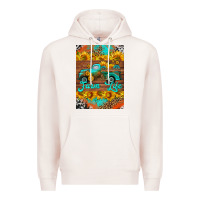 Pale Pink farm life and truck air freshener Premium Hoodie - HRA Design Shop