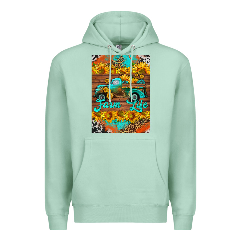 Farm Life And Truck Air Freshener Premium Hoodie by HRA Design Shop | Teevron