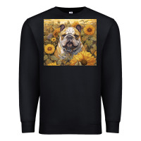 Black bulldog Premium Sweatshirt - Unal Design