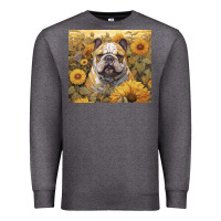 Charcoal Heather bulldog Premium Sweatshirt - Unal Design