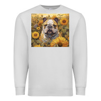 Dove Grey bulldog Premium Sweatshirt - Unal Design
