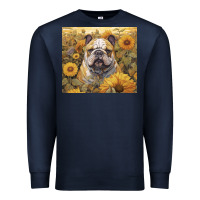 Navy bulldog Premium Sweatshirt - Unal Design