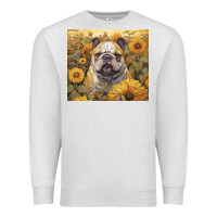 Oatmeal Heather bulldog Premium Sweatshirt - Unal Design