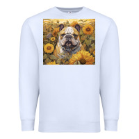 White bulldog Premium Sweatshirt - Unal Design