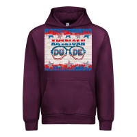 Mauve Wine American dude Urban Hoodie - HRA Design Shop