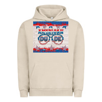 Pigment French Oak American dude Urban Hoodie - HRA Design Shop