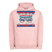 Pigment Salmon American dude Urban Hoodie - HRA Design Shop