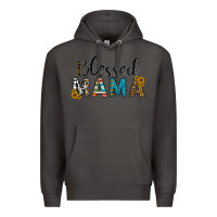 Smoke blessed mama Premium Hoodie - CowhideDigitalArt
