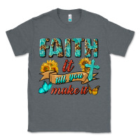 Charcoal Heather Faith It Till You Make It Classic Tee - BundleAndBundleShop
