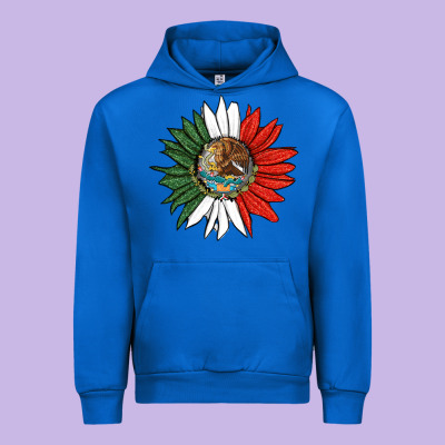 Mexico Sunflower Urban Hoodie Designed By Hra Design Shop