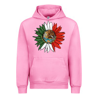 Fuchsia Pink mexico sunflower Urban Hoodie - HRA Design Shop