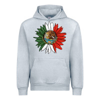 Heather Grey mexico sunflower Urban Hoodie - HRA Design Shop