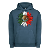Pigment Midnight Navy mexico sunflower Urban Hoodie - HRA Design Shop