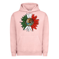 Pigment Salmon mexico sunflower Urban Hoodie - HRA Design Shop