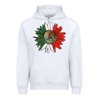 White mexico sunflower Urban Hoodie - HRA Design Shop