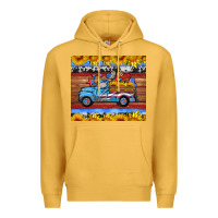 Mustard american truck tumbler Premium Hoodie - HRA Design Shop