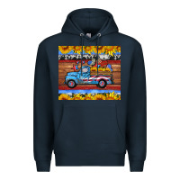 Navy american truck tumbler Premium Hoodie - HRA Design Shop