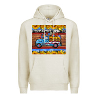 Oatmeal Heather american truck tumbler Premium Hoodie - HRA Design Shop