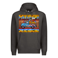 Smoke american truck tumbler Premium Hoodie - HRA Design Shop