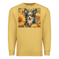 Antique Gold chihuahua Premium Sweatshirt - Unal Design