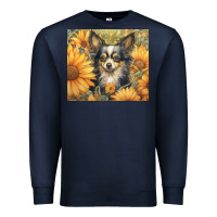 Navy chihuahua Premium Sweatshirt - Unal Design