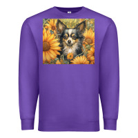 Purple chihuahua Premium Sweatshirt - Unal Design