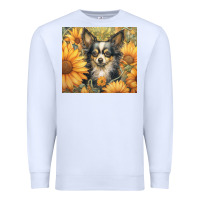 White chihuahua Premium Sweatshirt - Unal Design