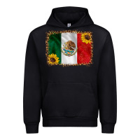 Mexico Flag Background Urban Hoodie | Teevron