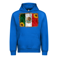 Cobalt mexico flag background Urban Hoodie - HRA Design Shop