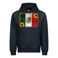 Navy mexico flag background Urban Hoodie - HRA Design Shop